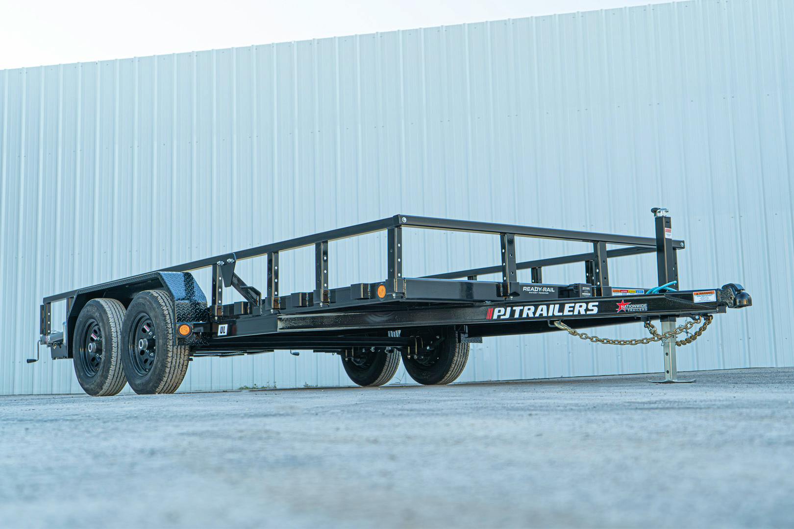 PJ Trailers 16'x83" Tandem Axle 4" Channel Utility Trailer (UL) - Stock #91880 - Image 3 of 17