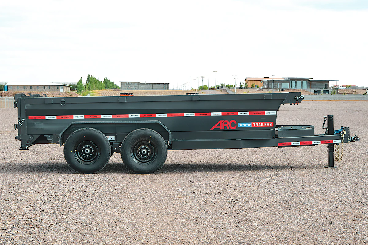 ARC Trailers 14'x83" Scissor Lift Dump w/ 2ft Sides (BDZ) - Stock #91881 - Image 10 of 12 ARC Trailers 14'x83" Scissor Lift Dump w/ 2ft Sides (BDZ) - Stock #91881 - Image 10 of 12