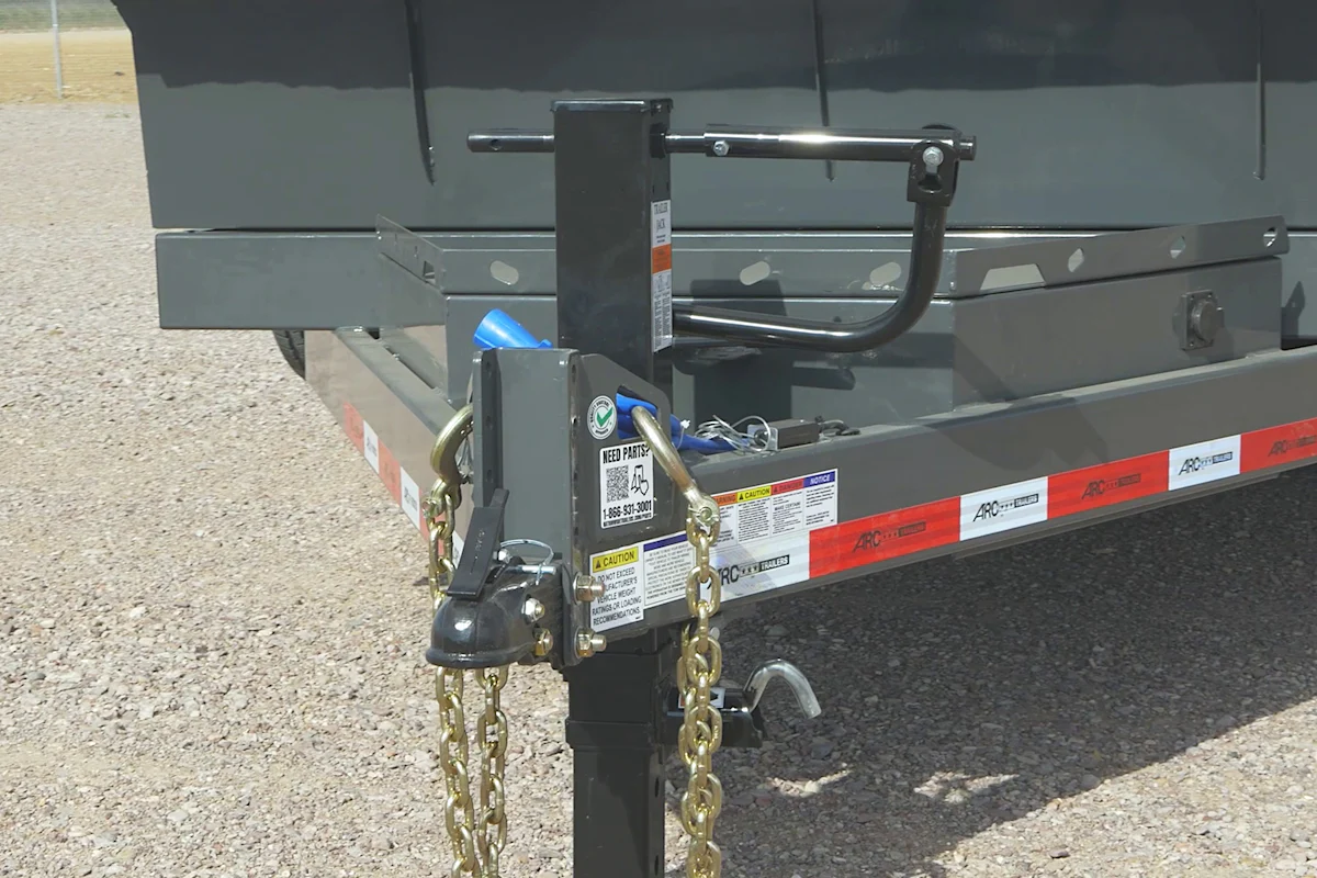 ARC Trailers 14'x83" Scissor Lift Dump w/ 2ft Sides (BDZ) - Stock #91881 - Image 6 of 12 ARC Trailers 14'x83" Scissor Lift Dump w/ 2ft Sides (BDZ) - Stock #91881 - Image 6 of 12