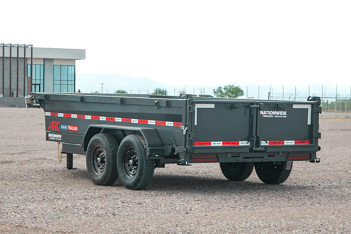 ARC Trailers 14'x83" Scissor Lift Dump w/ 2ft Sides (BDZ) - Stock #91882 - Image 3 of 12 ARC Trailers 14'x83" Scissor Lift Dump w/ 2ft Sides (BDZ) - Stock #91882 - Image 3 of 12