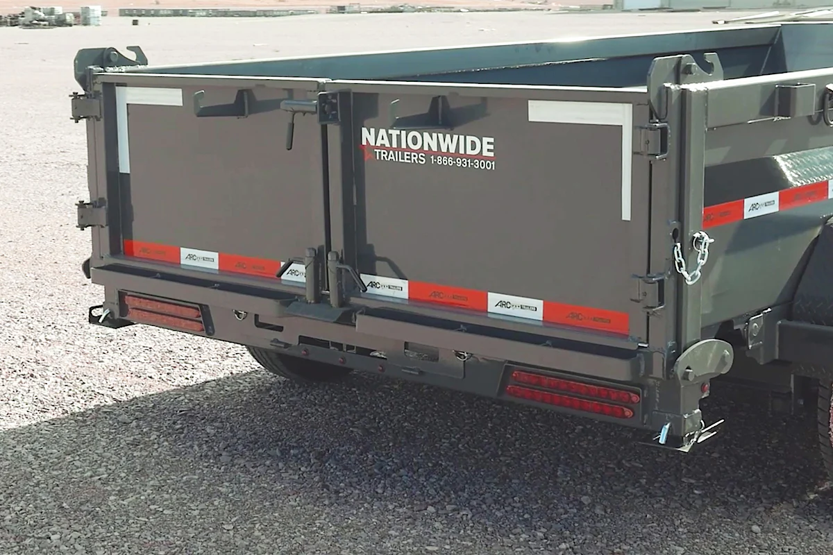 ARC Trailers 14'x83" Scissor Lift Dump w/ 2ft Sides (BDZ) - Stock #91882 - Image 9 of 12 ARC Trailers 14'x83" Scissor Lift Dump w/ 2ft Sides (BDZ) - Stock #91882 - Image 9 of 12
