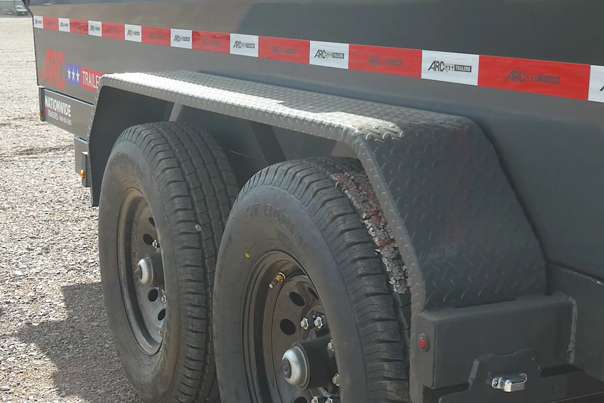 ARC Trailers 14'x83" Scissor Lift Dump w/ 2ft Sides (BDZ) - Stock #91882 - Image 5 of 12 ARC Trailers 14'x83" Scissor Lift Dump w/ 2ft Sides (BDZ) - Stock #91882 - Image 5 of 12