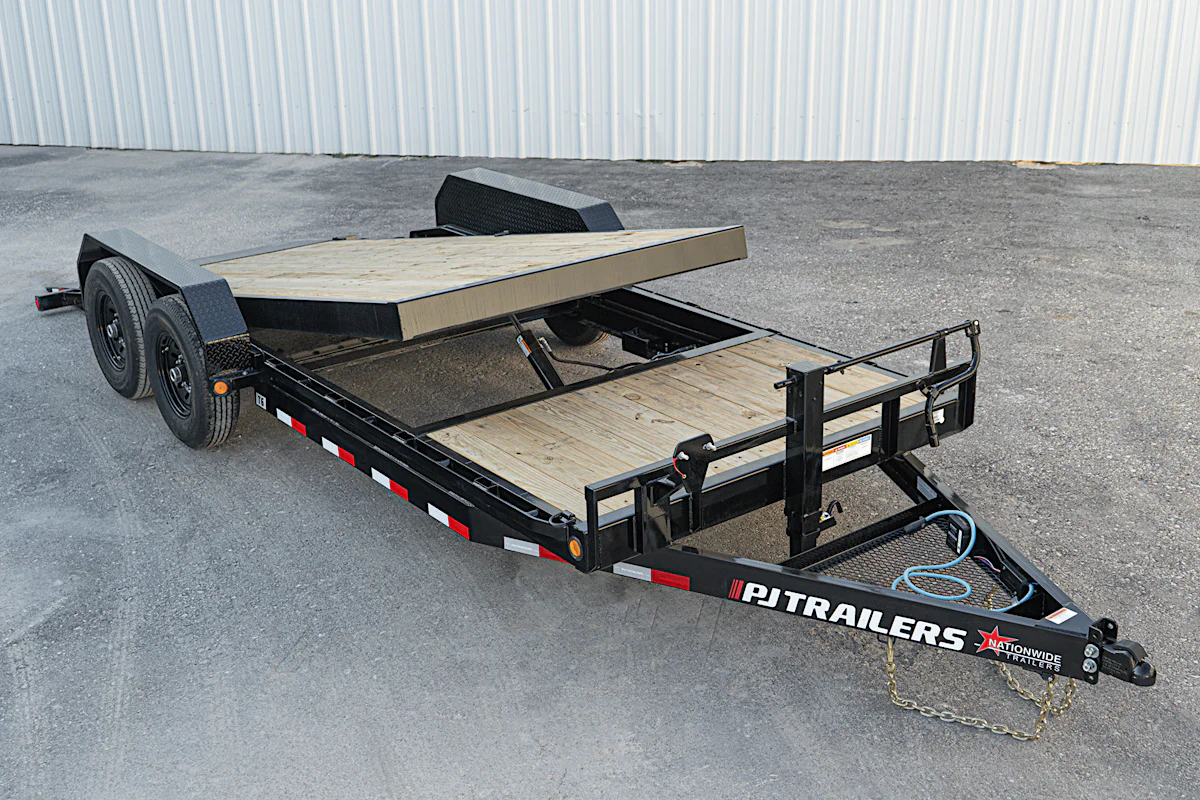PJ Trailers 20'x82" 6" Channel Equipment Gravity Tilt Trailer (T6) - Stock #91916 - Image 2 of 18 PJ Trailers 20'x82" 6" Channel Equipment Gravity Tilt Trailer (T6) - Stock #91916 - Image 2 of 18