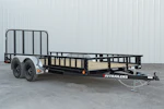 PJ Trailers 16'x83" Tandem Axle 4" Channel Utility Trailer (UL) Stock #91936 - Thumbnail 3