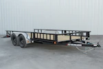 PJ Trailers 16'x83" Tandem Axle 4" Channel Utility Trailer (UL) Stock #91936 - Thumbnail 4