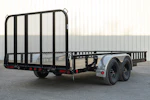 PJ Trailers 16'x83" Tandem Axle 4" Channel Utility Trailer (UL) Stock #91936 - Thumbnail 17