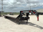 East Texas USED 40'x102" Gooseneck Flatbed Trailer w/ Duals Stock #91943 - Thumbnail 1