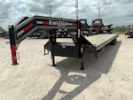 East Texas USED 40'x102" Gooseneck Flatbed Trailer w/ Duals Stock #91943 - Thumbnail 3