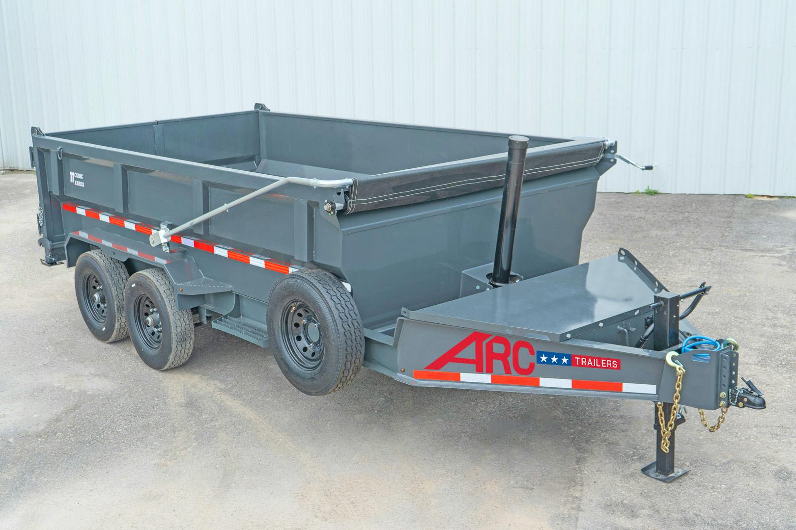 ARC Trailers 14'x83" Telescopic Dump Trailer w/ 3' Sides (BDT) - Stock #92008 - Image 1 of 1