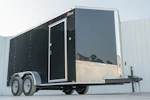Spartan 7'x14' Enclosed Cargo Trailer w/ Rear Ramp Door (C2) Stock #92063 - Thumbnail 3