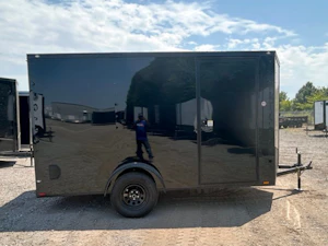 Spartan 6'x12' Enclosed Cargo Trailer w/ Rear Ramp Door (C1)