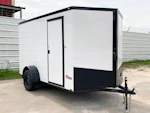Spartan 6'x12' Enclosed Cargo Trailer w/ Rear Ramp Door (C1) Stock #92071 - Thumbnail 1
