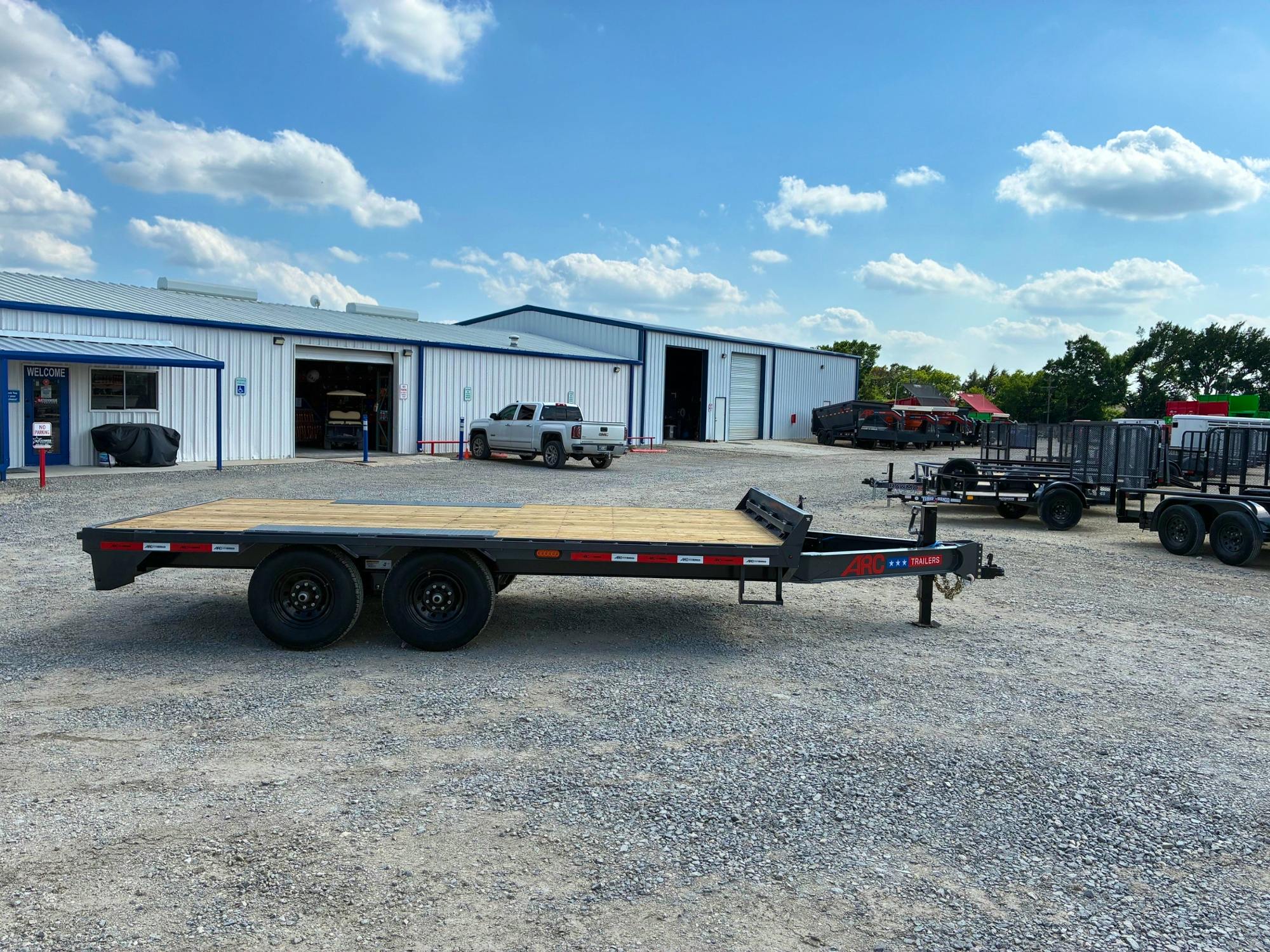 ARC Trailers 16'x102" 8" I-beam Deckover Trailer (BDS) - Stock #92094 - Image 3 of 4