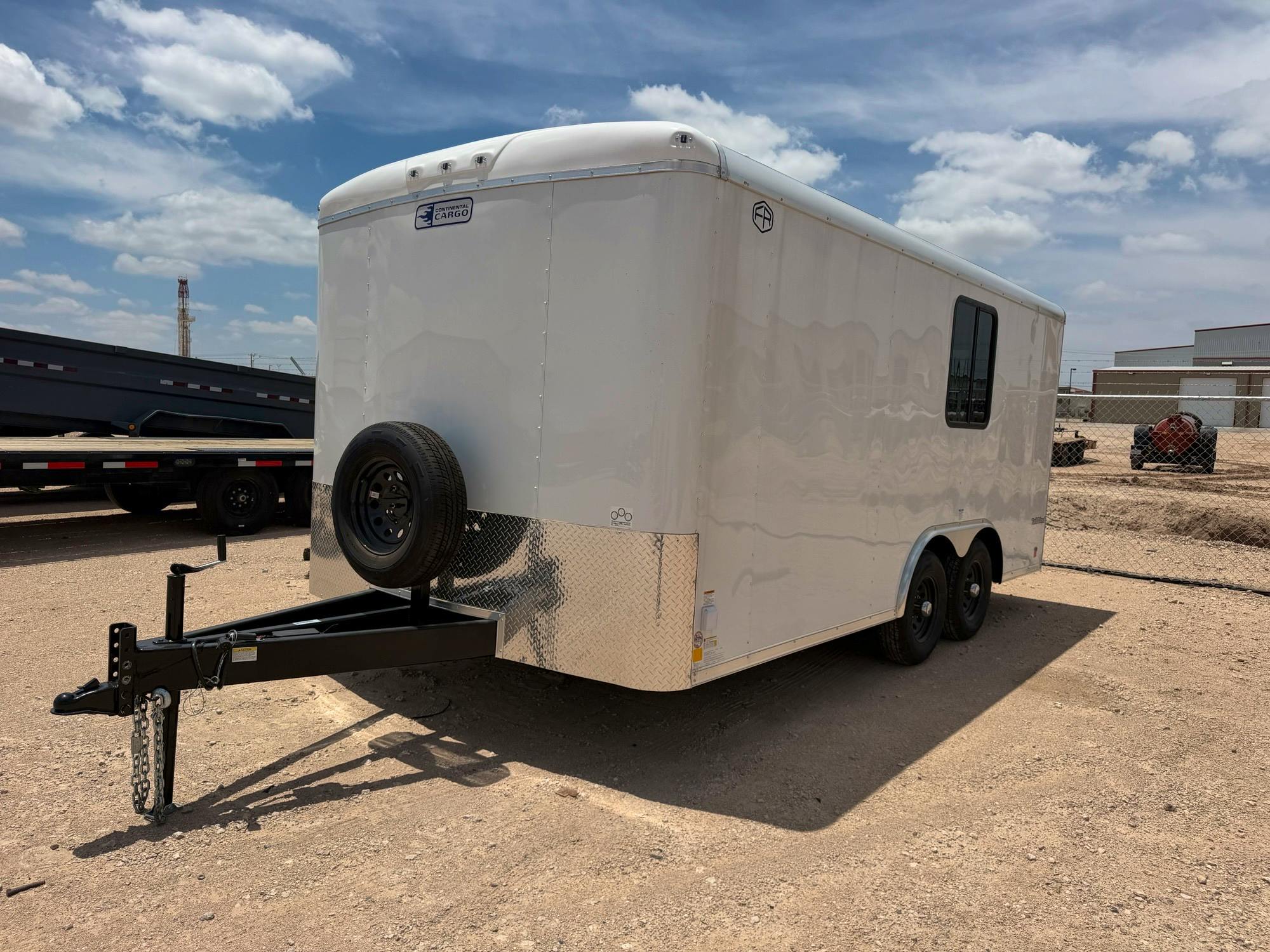 Continental Cargo 8.5'x16' Enclosed Office Trailer - Stock #92134 - Image 3 of 6