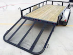 PJ Trailers 10'x60" Single Axle 4" Channel Utility Trailer (U6) Stock #92160 - Thumbnail 6
