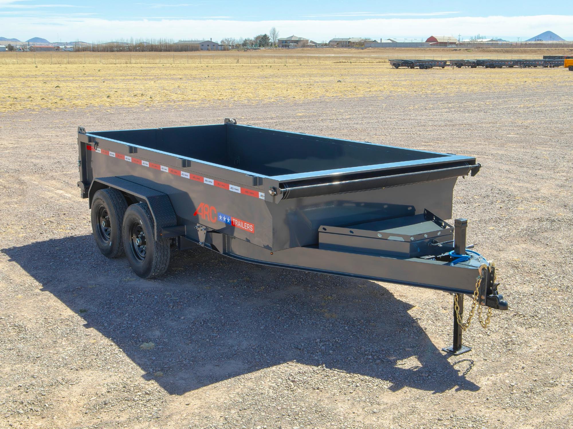 ARC Trailers 14'x83" Scissor Lift Dump w/ 2ft Sides (BDZ) - Stock #92171 - Image 11 of 13