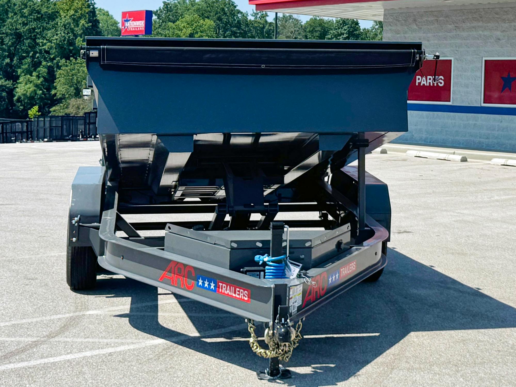 ARC Trailers 14'x83" Scissor Lift Dump w/ 2ft Sides (BDZ) - Stock #92182 - Image 3 of 6