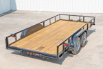 Texas Bragg 16'x83" Utility Trailer w/ Slide-In Ramps (U2) Stock #92202 - Thumbnail 9