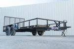 Texas Bragg 16'x83" Utility Trailer w/ 4' Gate (U2) Stock #92204 - Thumbnail 4