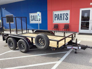 Texas Bragg 12'x83" Utility Trailer w/ 4' Gate (U2)