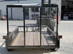 Texas Bragg 8'x60" Utility Trailer w/ 4' Gate (U1) Stock #92228 - Thumbnail 3