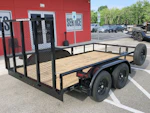 Texas Bragg 12'x83" Utility Trailer w/ 4' Gate (U2) Stock #92234 - Thumbnail 4