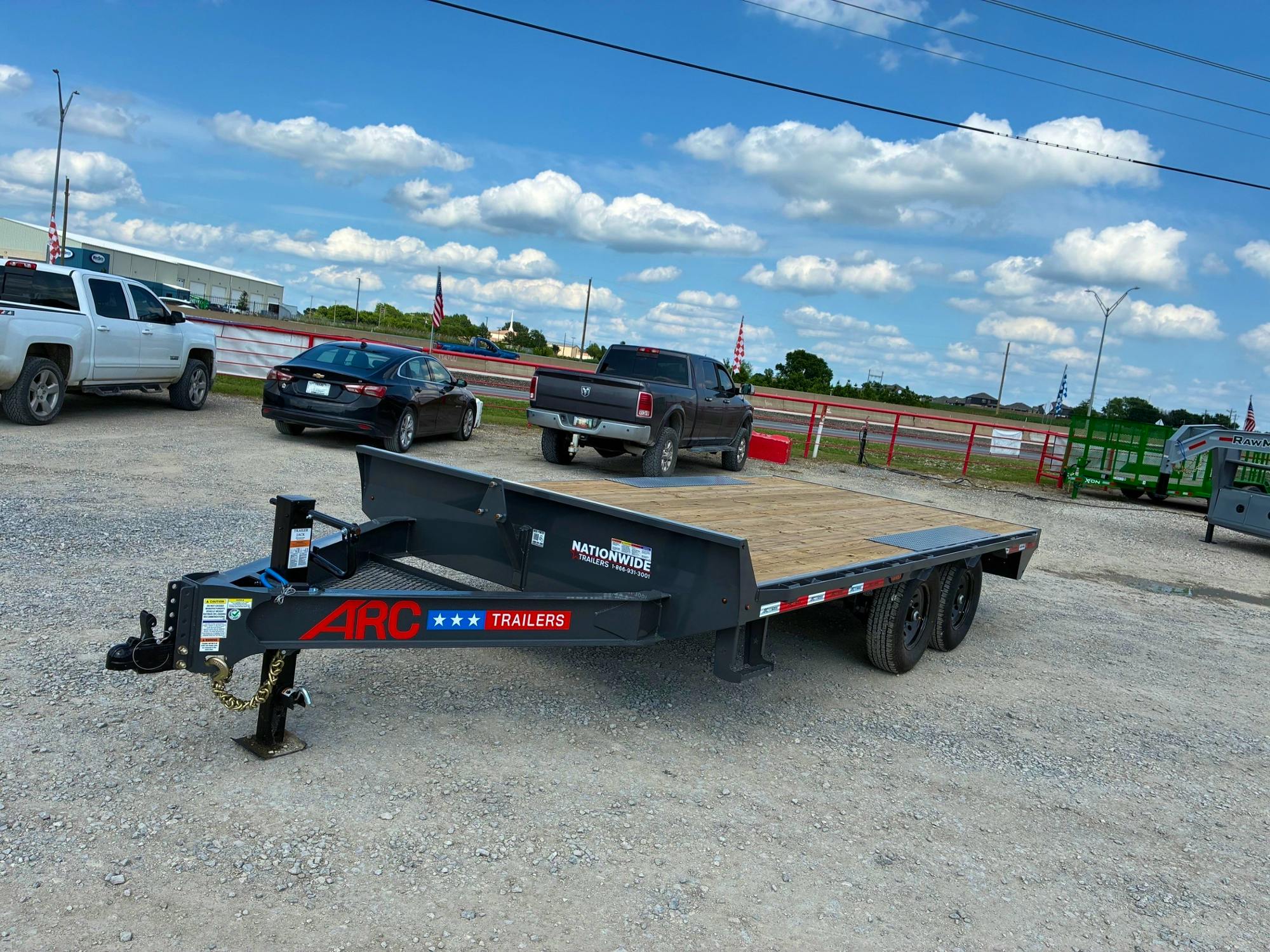 ARC Trailers 16'x102" 8" I-beam Deckover Trailer (BDS) - Stock #92283 - Image 1 of 1