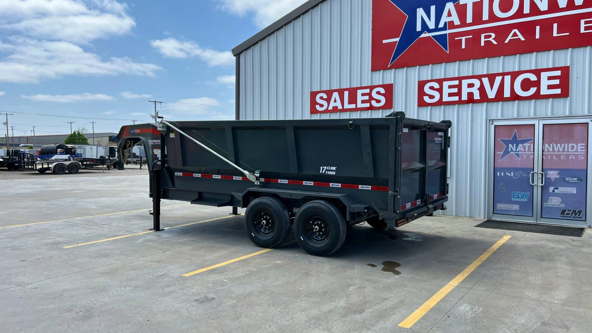 ARC Trailers 14'x83" Gooseneck Telescopic Dump Trailer w/ 4' Sides (GDT) - Stock #92284 - Image 3 of 6