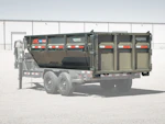 ARC Trailers 14' 14YD Steel Dumpster Bin w/ 4' Sides Stock #92291 - Thumbnail 1