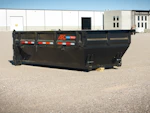 ARC Trailers 14' 14YD Steel Dumpster Bin w/ 4' Sides Stock #92291 - Thumbnail 4