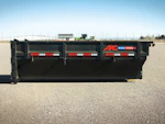 ARC Trailers 14' 14YD Steel Dumpster Bin w/ 4' Sides Stock #92291 - Thumbnail 5