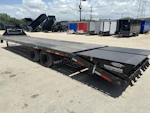 Top Hat Trailers USED 32'x102" Gooseneck Flatbed w/ 5' Dovetail Stock #92306 - Thumbnail 2