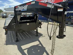 Top Hat Trailers USED 32'x102" Gooseneck Flatbed w/ 5' Dovetail Stock #92306 - Thumbnail 4