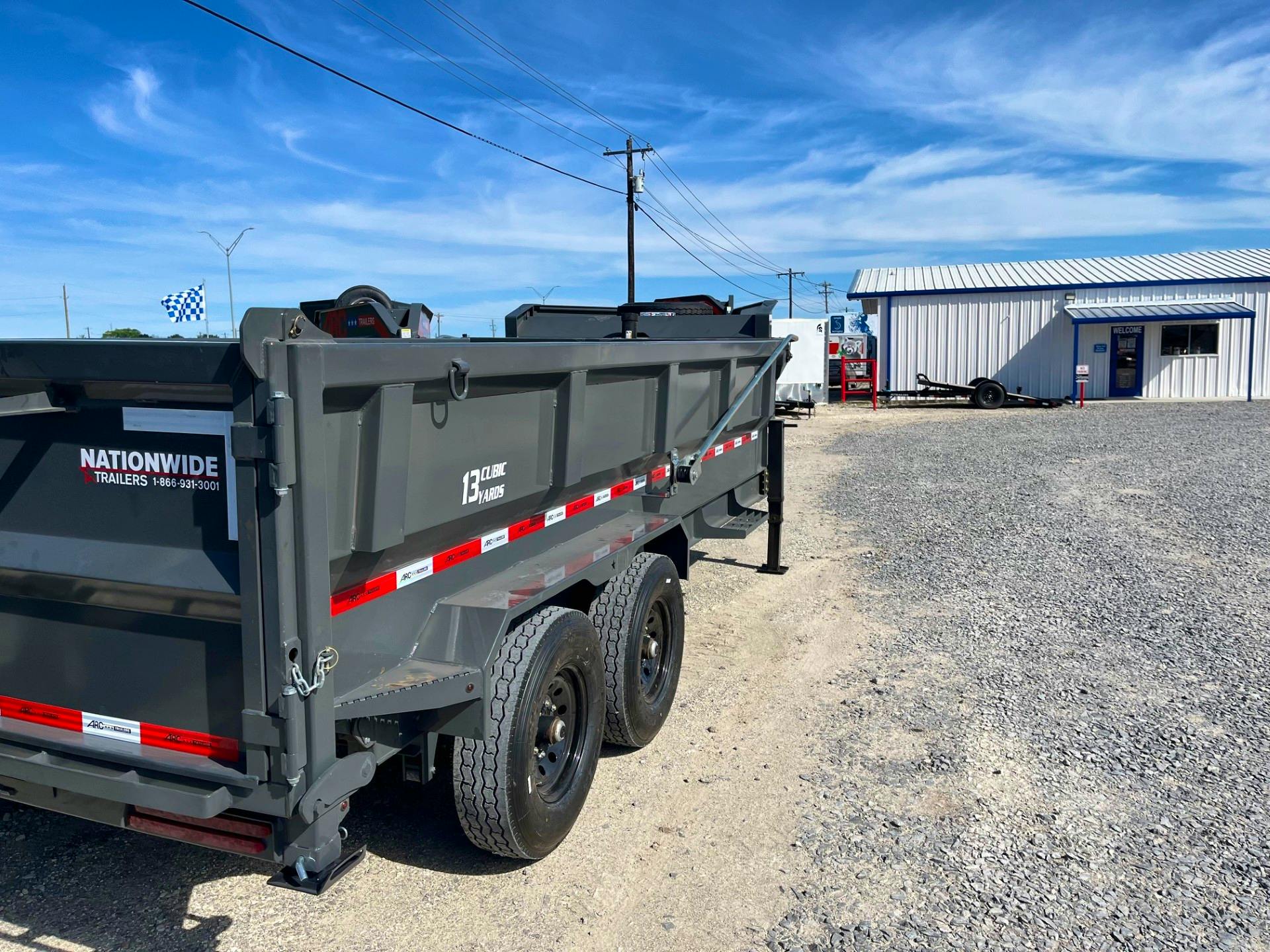 ARC Trailers 16'x83" Gooseneck Telescopic Dump Trailer w/ 3' Sides (GDT) - Stock #92331 - Image 4 of 4
