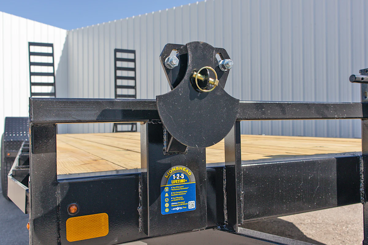 LoneStar 20'x83" Equipment Trailer w/ Stand-Up Ramps - Stock #92360 - Image 9 of 13 LoneStar 20'x83" Equipment Trailer w/ Stand-Up Ramps - Stock #92360 - Image 9 of 13