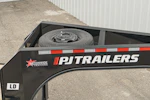PJ Trailers 40'x102" Gooseneck Low Pro Flatbed Trailer w/ Duals (LD) Stock #92381 - Thumbnail 3