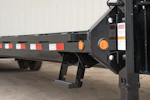 PJ Trailers 40'x102" 18k Gooseneck Flatbed Trailer w/ Singles (LX) Stock #92386 - Thumbnail 8