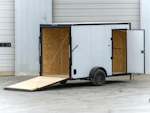 Spartan 6'x12' Enclosed Cargo Trailer w/ Rear Ramp Door (C1) Stock #92413 - Thumbnail 2