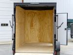 Spartan 6'x12' Enclosed Cargo Trailer w/ Rear Ramp Door (C1) Stock #92413 - Thumbnail 3
