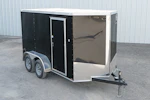 Spartan 6'x12' Enclosed Cargo Trailer w/ Rear Ramp Door (C2) Stock #92415 - Thumbnail 1