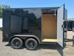 Spartan 6'x12' Enclosed Cargo Trailer w/ Rear Ramp Door (C2) Stock #92416 - Thumbnail 1
