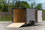 Spartan 7'x16' Enclosed Cargo Trailer w/ Rear Ramp Door (C2) Stock #92460 - Thumbnail 2