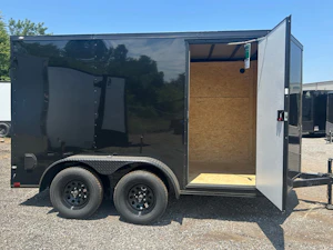 Spartan 6'x12' Enclosed Cargo Trailer w/ Rear Ramp Door (C2)