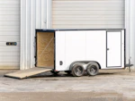 Spartan 7'x14' Enclosed Cargo Trailer w/ Rear Ramp Door (C2) Stock #92511 - Thumbnail 3