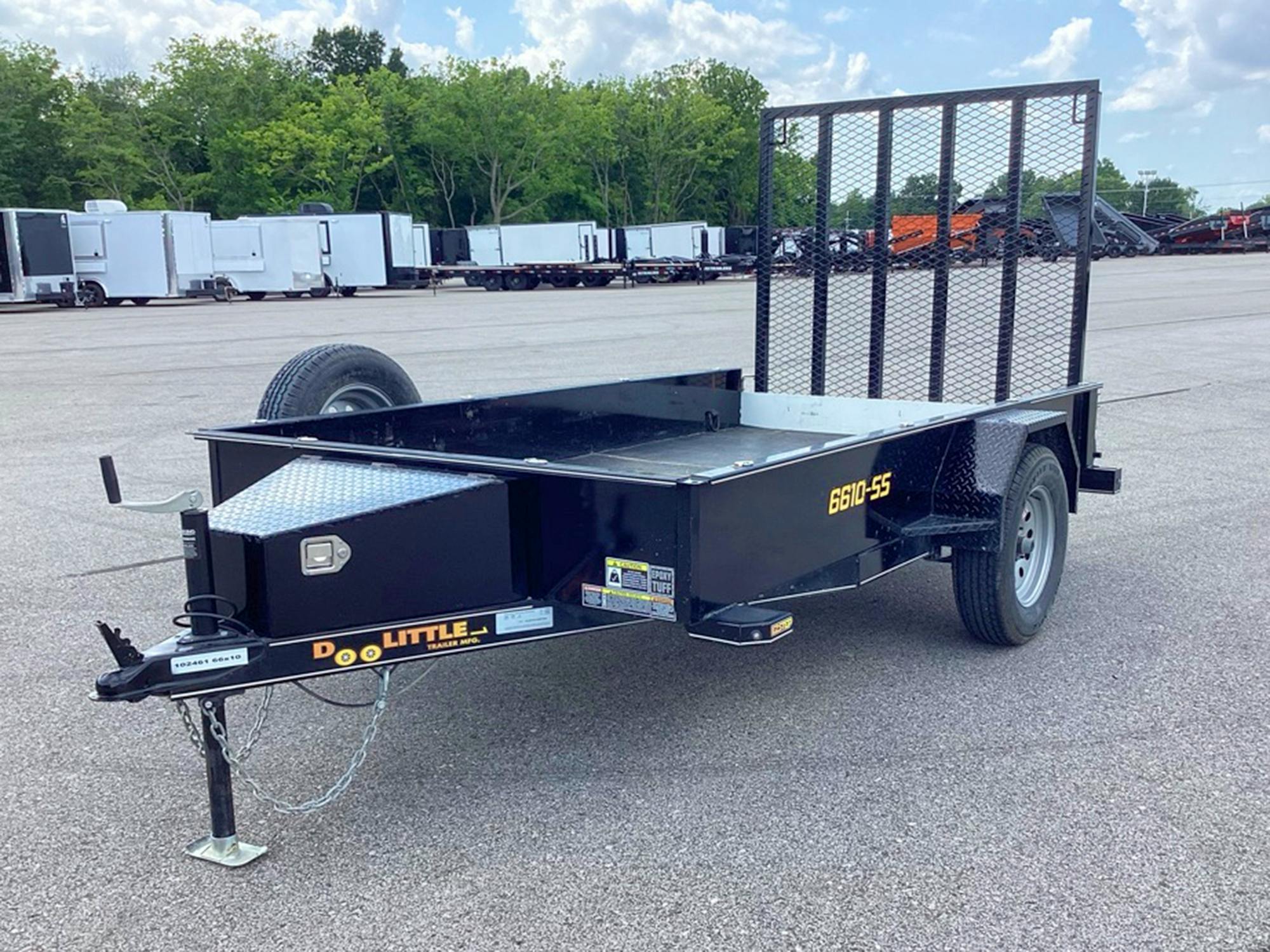 Doolittle USED 10'x66" Utility Trailer - Stock #92564 - Image 1 of 5
