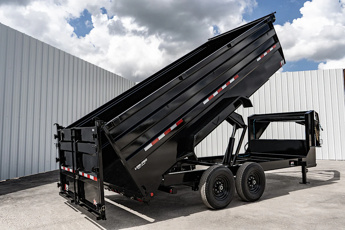 PJ Trailers 16'x83" Low Pro High Side Dump Trailer w/ 4' Sides (DM) - Stock #92572 - Image 21 of 34 PJ Trailers 16'x83" Low Pro High Side Dump Trailer w/ 4' Sides (DM) - Stock #92572 - Image 21 of 34