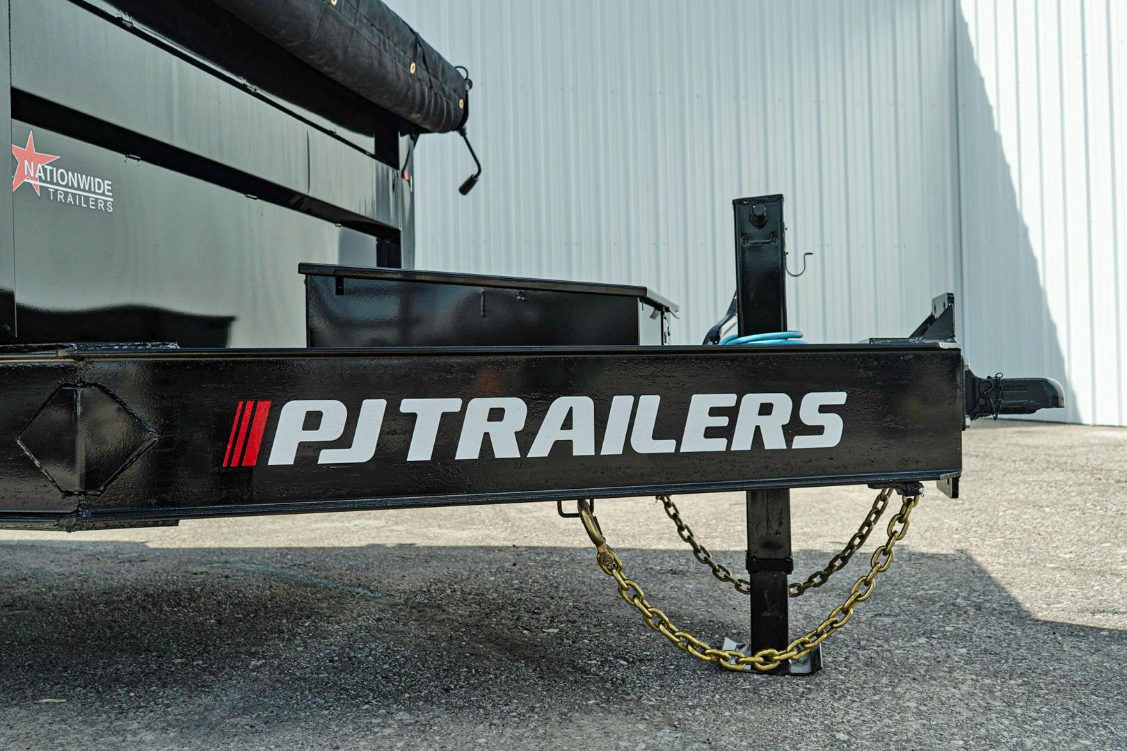 PJ Trailers 16'x83" HD Low Pro Dump Trailer w/ 3' Sides (DE) - Stock #92647 - Image 7 of 27