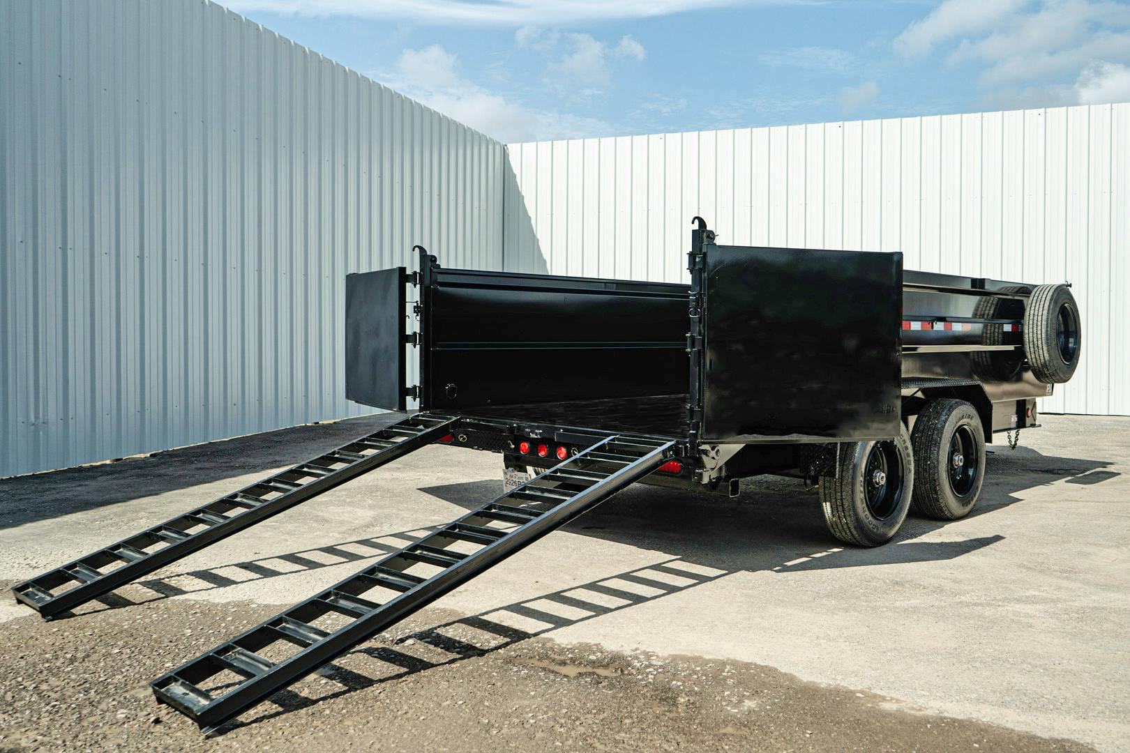 PJ Trailers 16'x83" HD Low Pro Dump Trailer w/ 3' Sides (DE) - Stock #92647 - Image 22 of 27