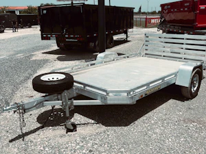 Aluma USED 12'x77" Aluminum Utility Trailer