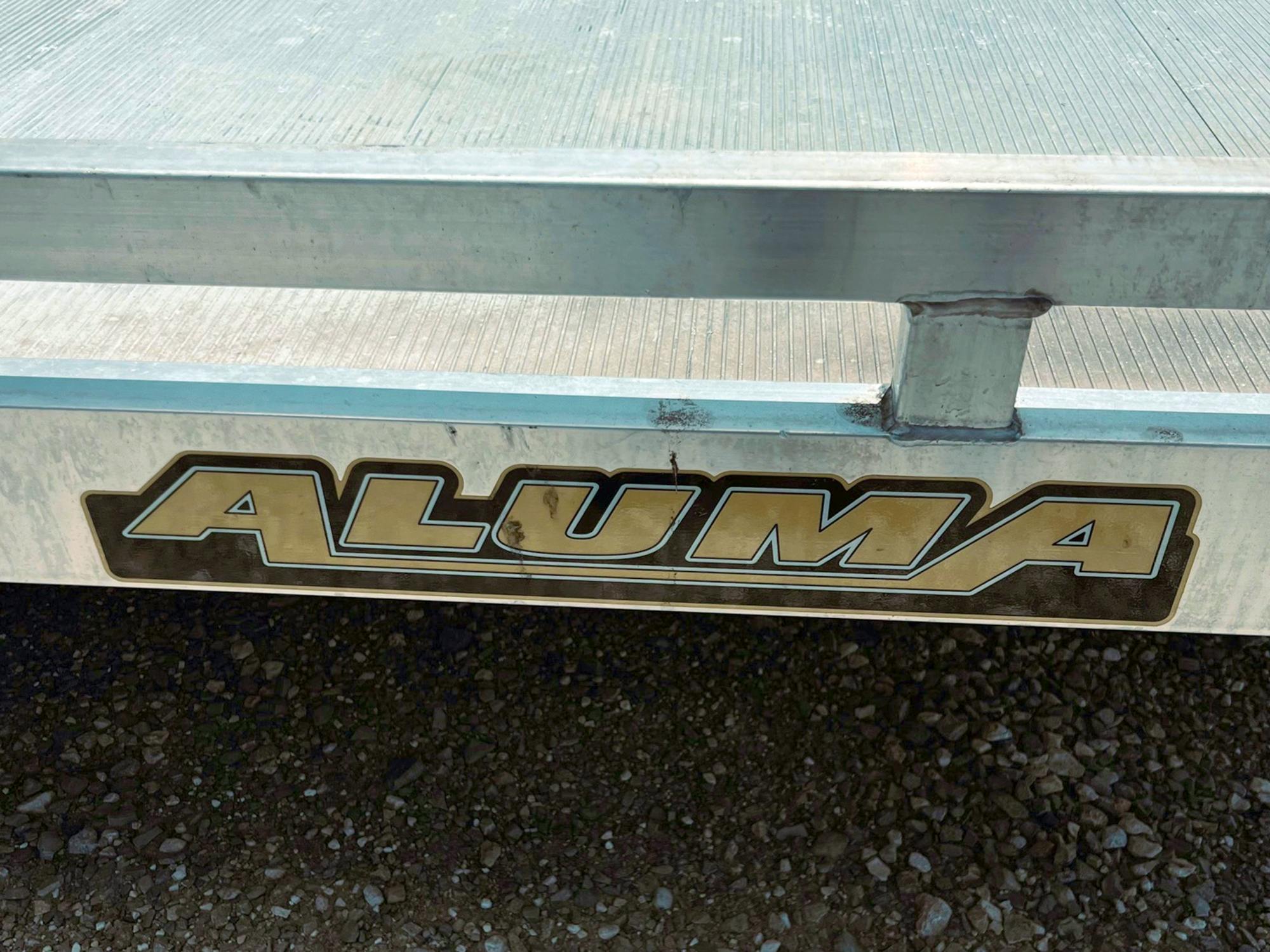 Aluma USED 12'x77" Aluminum Utility Trailer - Stock #92682 - Image 7 of 8